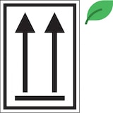 thumbnail of Dreifke® Aufkleber | Verpackungskennzeichen Oben, IMDG-Code, ADR, ökologische Folie, 74x105mm, 500/Rolle