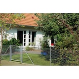 thumbnail of Maschendrahtzaun-Komplettset Drahtzaun, zum Einbetonieren, verzinkt, Höhe 80 - 120 cm, Länge 10 m