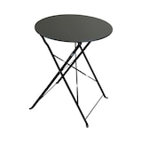 thumbnail of Bistrotisch Ø60xH70 cm klappbar - Metall Dunkelgrau