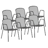 thumbnail of acamp 6er Set acamp Stapelsessesl 56145 alfredo anthrazit