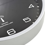 thumbnail of vidaXL Wandklok met quartz uurwerk radiogestuurd 31 cm zwart