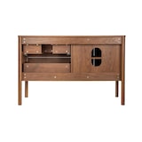 thumbnail of Meuble double vasque noyer JOY 120 cm