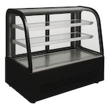 thumbnail of Vitrina fría expositora -Acceso trasera Cristal curva Color negro