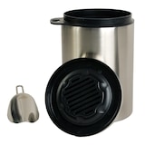 thumbnail of Kaffeedose Edelstahl 1kg Behälter mit Kaffeeschaufel
