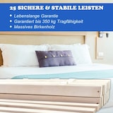 thumbnail of Coemo Rolllattenrost 25 Leisten 6 Befestigungspunkte 140 x 200 cm