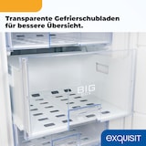 thumbnail of Exquisit Gefrierschrank, 232 Liter, Standgerät, 4-Sterne-Gefrieren, Toplader, Kühltruhe, manuell, GS27-H-280E weiss