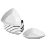 thumbnail of METRO Professional Tigela para petiscos Vilo, porcelana, 10.3 cm, triangular, branca, 6 unidades