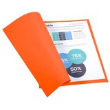 thumbnail of Exacompta 410007E 5x 100er Packung Aktendeckeln aus Recycling Karton 220g Forever, 24x32cm - Orange