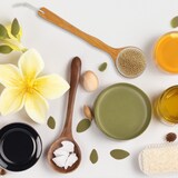 thumbnail of Relaxdays Rückenbürste, Duschbürste aus Bambus, langer Stiel, 40 cm, Naturborsten, zum Waschen u. Massieren, natur/creme