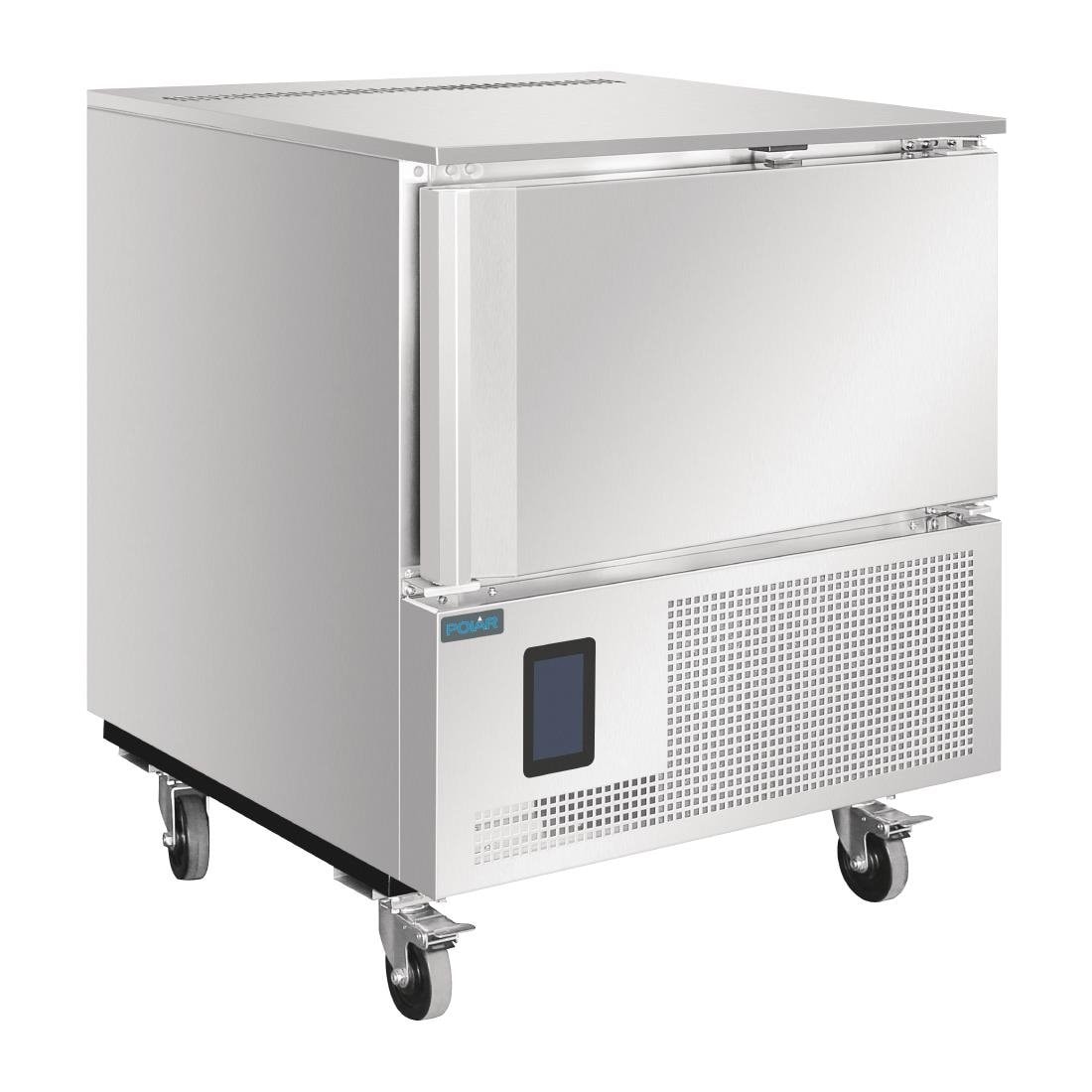 Polar Cellule De Refroidissement & Surgélation GN 1/1 8/12kg - Inox Commandes Tactiles LCD - Spécial Cuisines Professionnelles