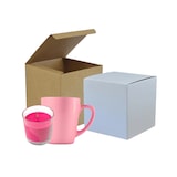 thumbnail of Caixa Cartão Kraft c/Tampa Fixa – 15 × 15 × 15 cm