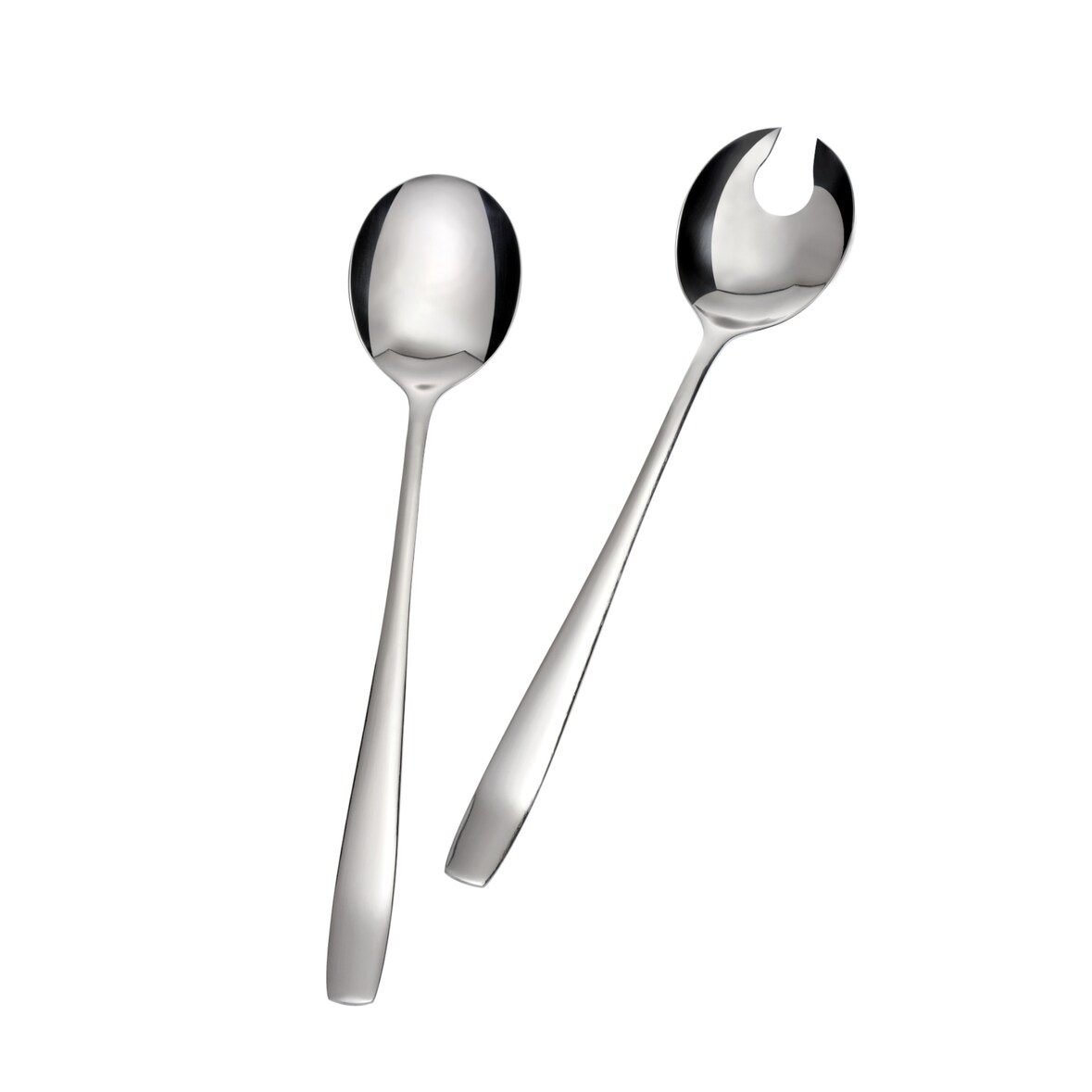 GRÄWE Salatbesteck 2-tlg. lang, Edelstahl, Serie Königstein