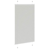 thumbnail of vidaXL Plissee Hellgrau 70x150 cm Stoffbreite 69,4 cm Polyester