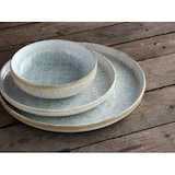 thumbnail of CreaTable Uno Emiliana blau Tellerset 12-tlg Steinzeug