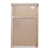 thumbnail of Wandgarderobe HWC-C51, Garderobe Kreidetafel Wandtafel, 5 Haken 55x34cm ~ naturbraun