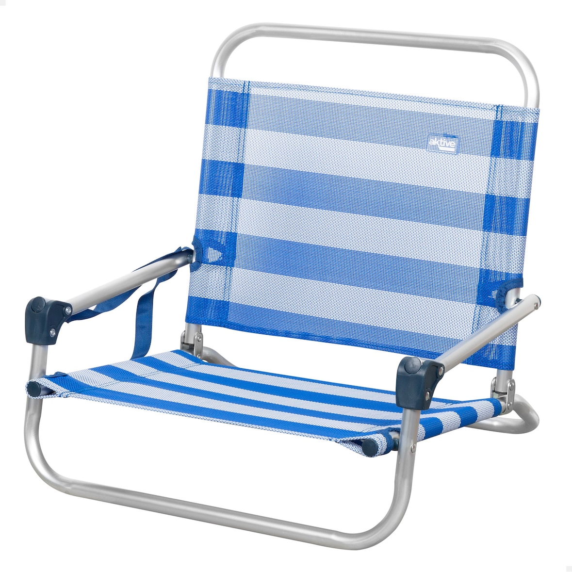 Aktive Silla de playa plegable pequeña marinera c/asa de hombro