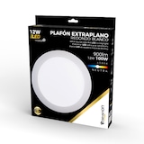 thumbnail of Luminária de embutir LED redonda ultrafina 12W 900lm Ø17cm 4000K branca 40000H 7hSevenOn Premium