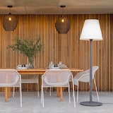 thumbnail of Lumisky Lampadaire d'extérieur filaire STANDY E27 H180cm Acier Gris