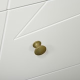 thumbnail of Cómoda de Quarto Moderna Cómoda de Madeira com 4 Gavetas e Pés Metálicos para Sala Escritório 60x40x100 cm Branco