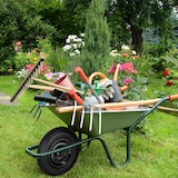 thumbnail of Relaxdays Schubkarrenrad 3.50-8, Vollgummireifen mit fester Achse, Stahlfelge, Ersatzrad Schubkarre, 100 kg, schwarz