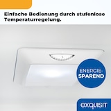 thumbnail of Exquisit Kühl-Gefrierkombination KGC5265-70-H-WS-010E inoxlook | Nutzinhalt: 268 L | Wasserspender | 4*-Gefrieren | Standgerät