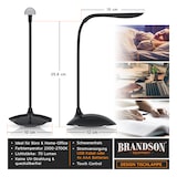 thumbnail of Brandson LED Schreibtischlampe, Helles Licht, 3 Stufen, Stromsparend