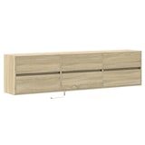 thumbnail of vidaXL TV-Wandschrank mit LED Sonoma-Eiche 180x31x45 cm