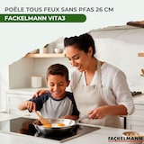 thumbnail of Poêle 26 cm en inox 18/10 Triply Fackelmann Vita3