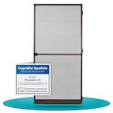 thumbnail of Fliegengitter Insektenschutz Tür Alurahmen auf Maß Mückengitter Balkontür,Farbe:braun (RAL8017),Größe (Breite x Höhe):100 x 210 cm