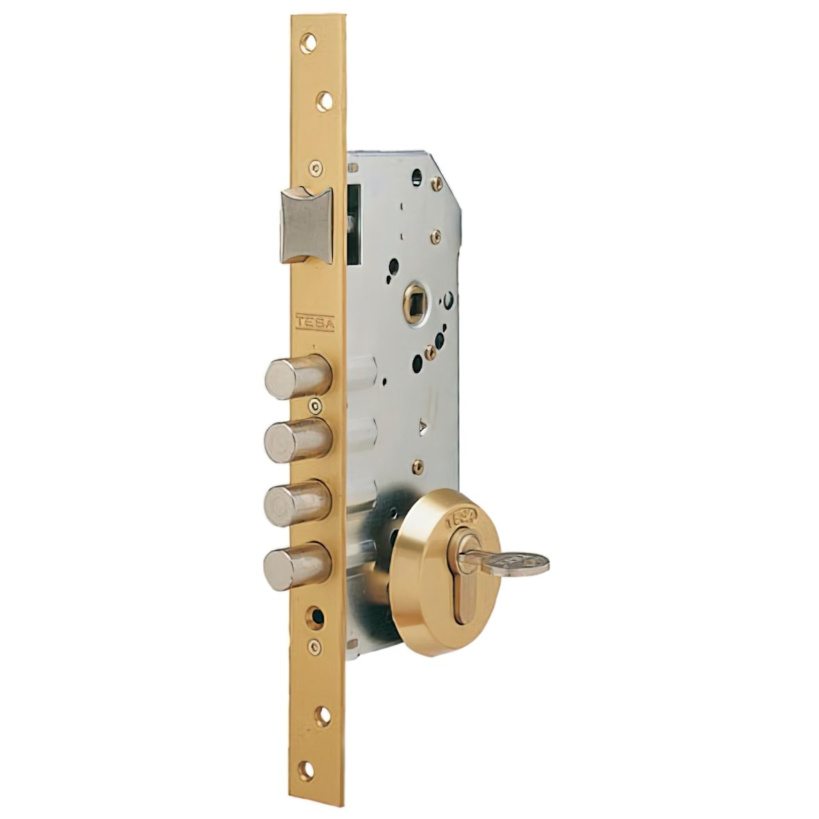 TESA - Cerradura Tesa Seguridad R100B566 Esmaltada