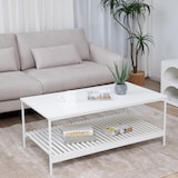 thumbnail of SVITA AMAL Couchtisch Weiß Coffeetable Moderner Wohnzimmertisch mit Ablage