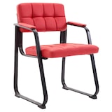 thumbnail of Lot de 2 chaises Canada en Similicuir Rouge