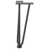 thumbnail of vidaXL Haarnadelbeine für Couchtisch 4 Stk. Anthrazit 30 cm Massivstahl