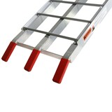thumbnail of Auffahrrampe Rampe klappbar Laderampe Verladerampe Schiene 680kg Alu R4