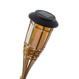 thumbnail of LED Solar Gartenfackel Bambus Fackel simulierter Flammeneffekt 60cm