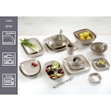 thumbnail of Ritzenhoff & Breker Casa Platte 24 x 15,5 cm 4er Set grau