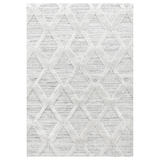 thumbnail of Teppich Wohnzimmer 3D Boho Modern Waschbar Strapazierfähig Esszimmer OEKO-TEX Grau 60x110 cm Schadstoffgeprüft – GENF von Kadima Design