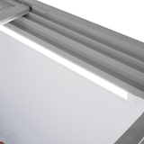 thumbnail of GastroHero Eiscreme Gefriertruhe 217 Liter Tiefkühltruhe LED Beleuchtung Schiebeglasdeckel Rollen Eis Gefrierschrank Gewerbe Verkaufstruhe