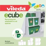 thumbnail of VILEDA ECUBE - 2 Caixotes do lixo modulares 10L/unidade