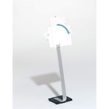 thumbnail of Durable Bodenständer CRYSTAL SIGN A3 si aus Aluminium mit Infotafel