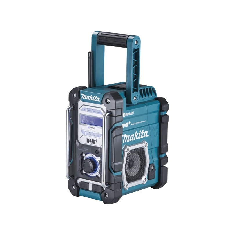 Makita Akku-Baustellenradio DMR112 Radio FM, DAB Plus, Bluetooth, ohne Akku und Ladegerät
