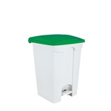 thumbnail of Medial International contenitore a pedale in polipropilene  410x390x600 mm da 45 litri di colore bianco e verde