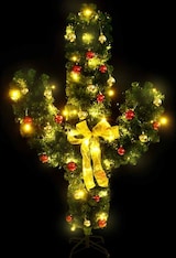 thumbnail of vidaXL Weihnachtsdeko Kaktus mit Ständer und LED Grün 150 cm PVC