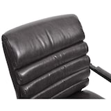 thumbnail of 6er-Set Konferenzstuhl HWC-H31, Esszimmerstuhl Freischwinger Vintage Wildleder-Optik Metall FSC® ~ Kunstleder schwarz