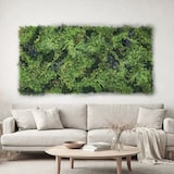 thumbnail of Jardín vertical artificial Bonerva Oslo Urban pack 2 paneles modulares 100x100 cm 2 m² pared vegetal decorativa interior y exterior sin mantenimiento