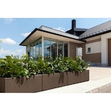 thumbnail of Jardinière Rectangulaire Ethica 80 cm Gris Tourterelle