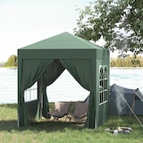 thumbnail of Outsunny Gazebo da Giardino 2x2 m in Metallo e Tessuto Oxford Verde