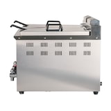 thumbnail of Romux® Friteuse À Gaz Butane Professionnelle 17+17 Litres Double de Table | Friteuse en Acier Inoxydable avec Robinet de Vidange 12000 W