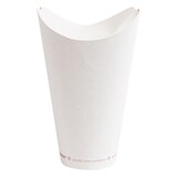 thumbnail of Vasos Fritas Con Cierre 'Plastic Free' 22 Oz - 660 Ml 242 G/M2 8,5X18 Cm Blanco Cartoncillo (1000 Unidades)