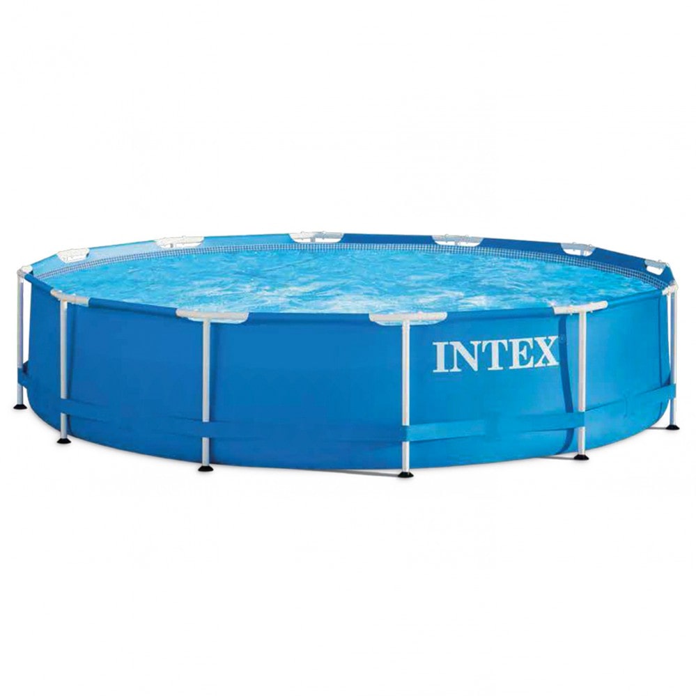 Piscina elevada intex metal frame 366x76 cm - 6.503 litros